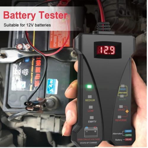 Ready Tester Aki Mobil Motor Digital Alat Tes Cek Aki Accu Mobil Motor