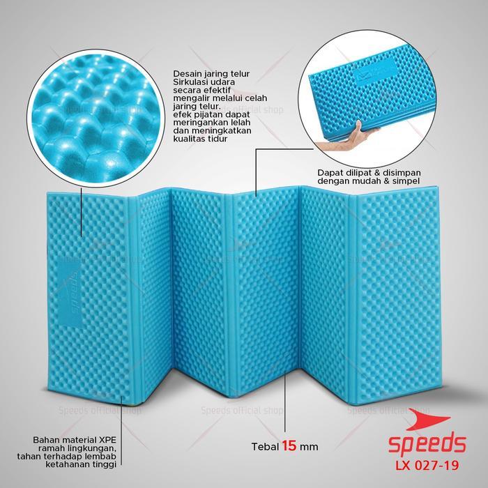 Promo Speeds Matras Yoga Foam Xpe 15Mm Matras Lipat Foam Tidur Karpet Alas Duduk Lantai Matras