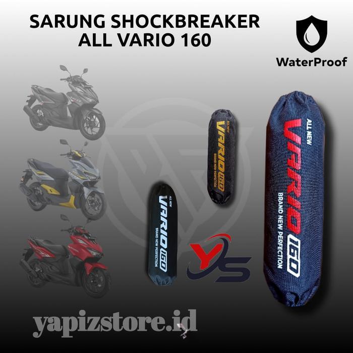 SARUNG SHOCKBREAKER/COVER SHOCK BREAKER MOTOR VARIO 160 *