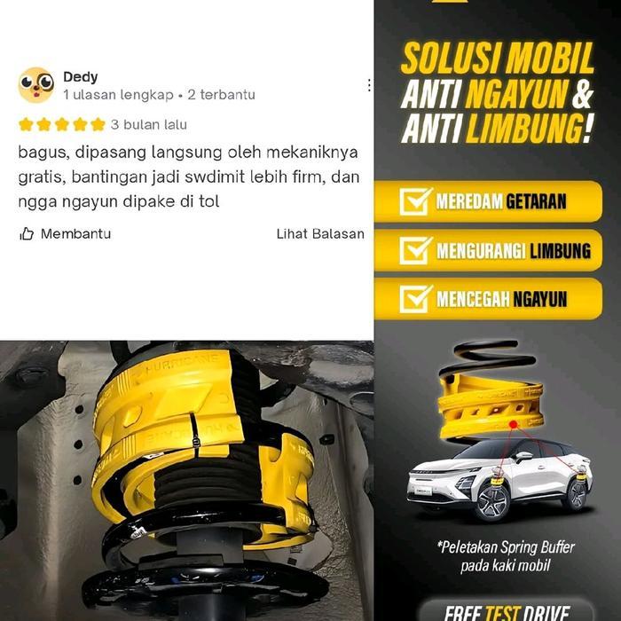 NEW Spring Buffer Hurricane ORI All New Avanza Damper Shock Mobil XCS