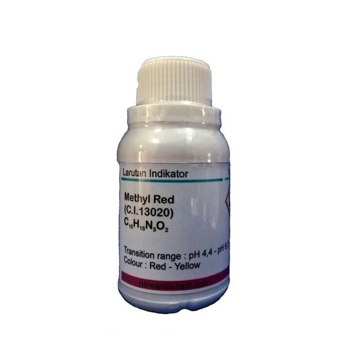 SMart LARUTAN METIL MERAH Indikator METHYL RED Premium