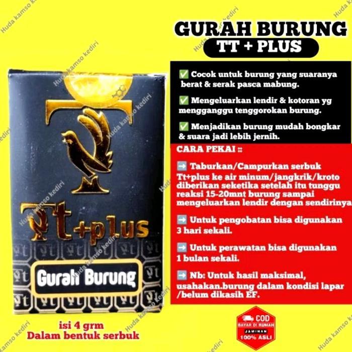ASLI GURAH BURUNG TT PLUS + GURAH BURUNG + OBAT SERAK + OBAT LENDIR BURUNG + OBAT BURUNG + GURAH