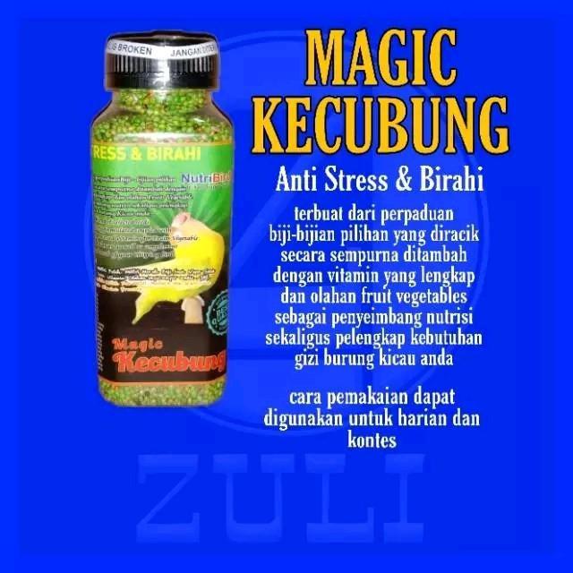 TERLARIS Magic Kecubung Hijau dan Hitam Pakan Burung Lovebird Lomba READY STOCK