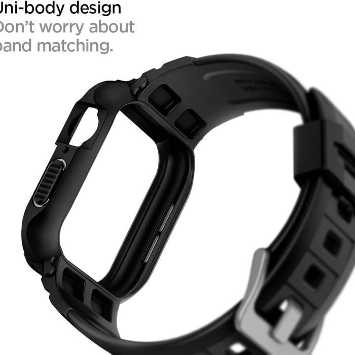 Ventuna Case Apple Watch 9 45Mm Spigen Rugged Armor Pro Band Strap Sport Waterproof Casing