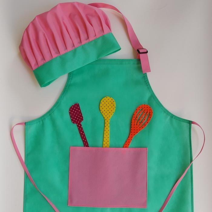CELEMEK DAN TOPI KOKI ANAK