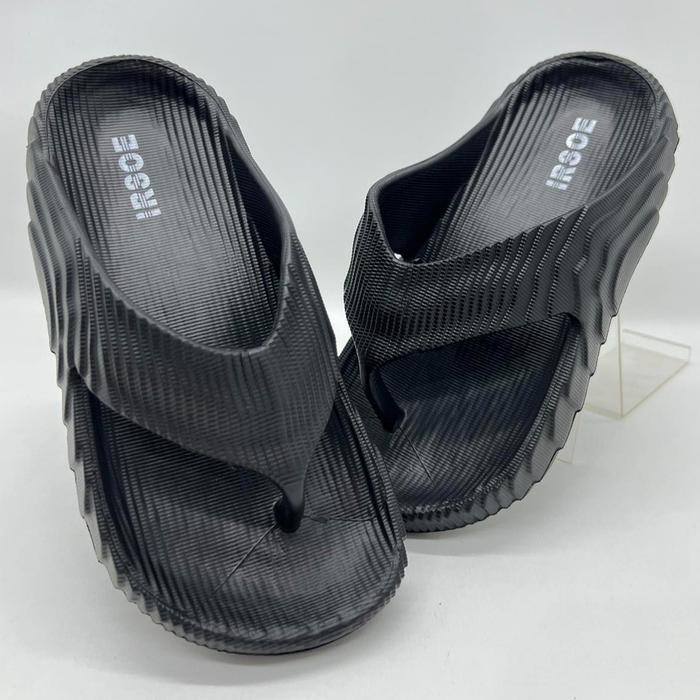 Ready Irsoe 382 Sandal Anak Laki-Laki Sandal Jepit Karet Pria Remaja Dewasa Hitam Polos Merek Irose