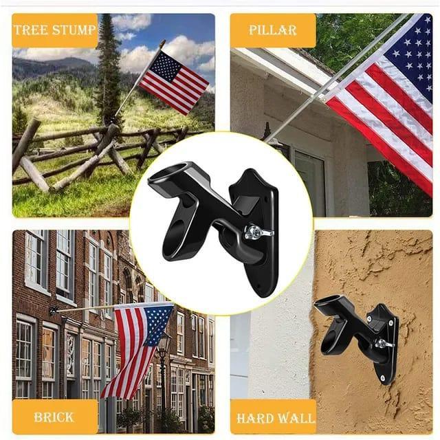 Penyangga Tiang Bendera / Holder Tiang Bendera Bahan Aluminium