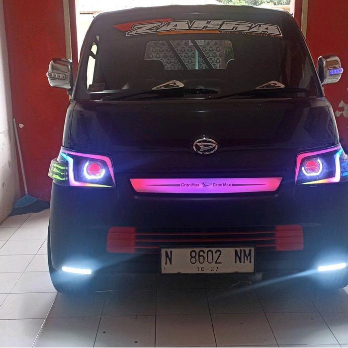 custom headlamp dan biled grandmax Lampu