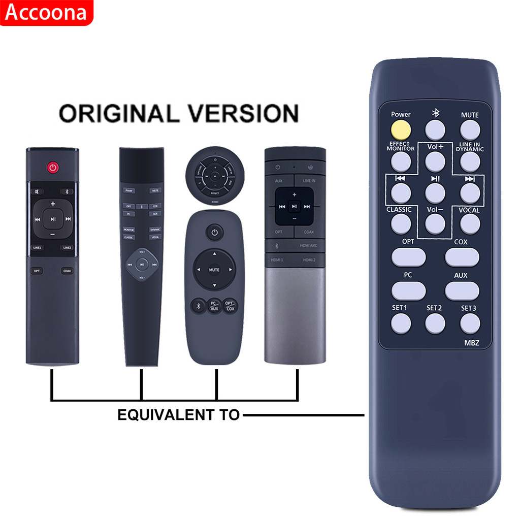 Replace Remote control for Edifier Sound Bar Speaker System s201 rc600a 600C S50 s880 S2000MKII S100