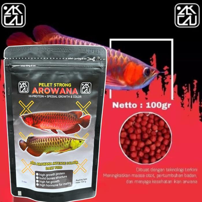 TERLARIS pelet ikan arowana arwana super red golden red silver red gratis ongkir