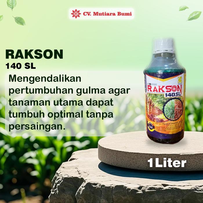Terlaris Herbisida Rakson 140 Sl 1 Liter 5 Liter Pengendali Gulma Dan Biji Rumput Liar Cepat