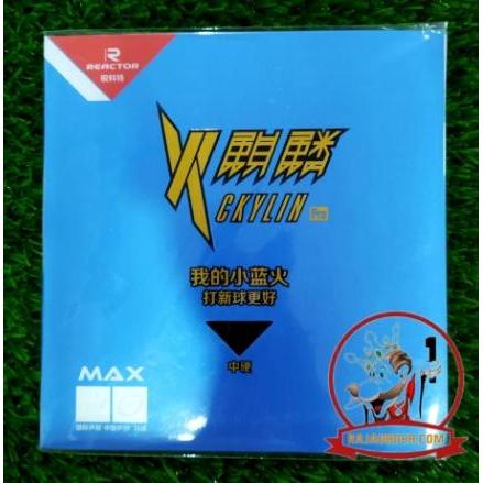 Karet Tenis Meja Reactor Ckylin Pro Blue Sponge Gratis Ongkir