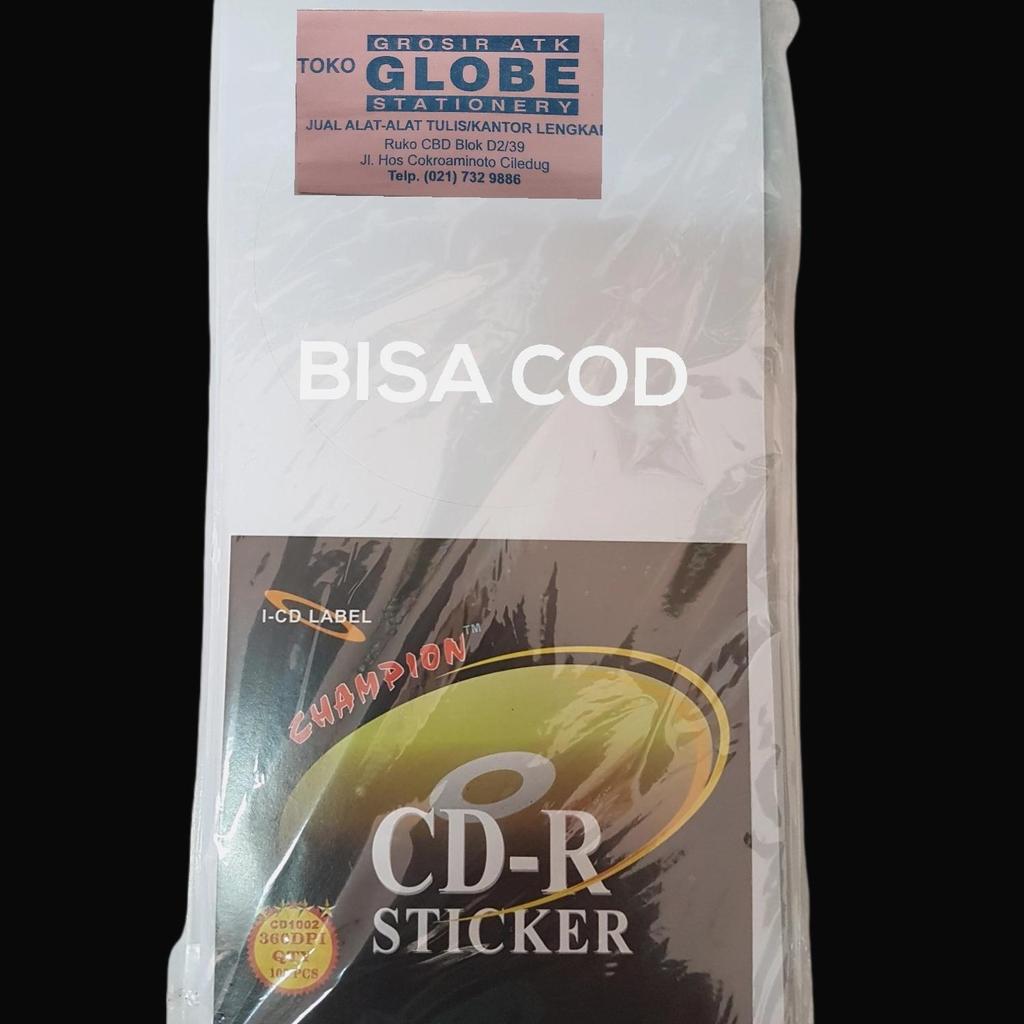 Original Label CD bahan kertas HVS hrg 1pak isi 100label.
