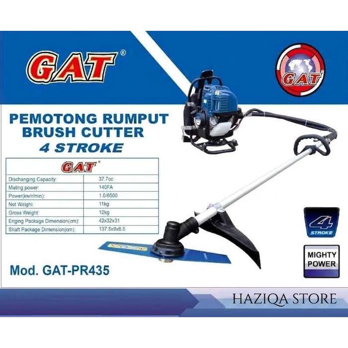 Promo Mesin Pemotong Potong Rumput / GAT PR-435 Brush Cutter 4 Tak / STROKE - Mesin Potong Rumput Ge