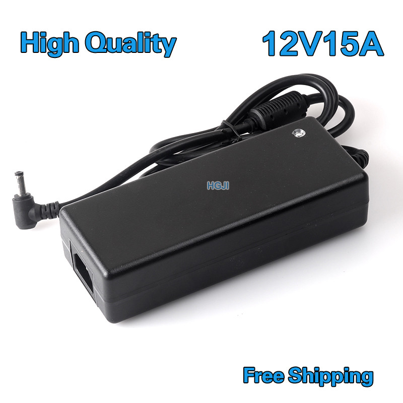 AC 100v-240v to DC 12 Volt Power Supply Adapter driver 12V 15A 180W For Lighting Led Strip Lamp