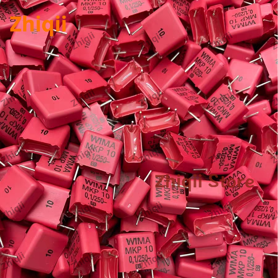 10pcs/30pcs Original new 0.1UF 250V MKP10 PCM10 Germany WIMA capacitor MKP10 250V 0.1uF 250v104