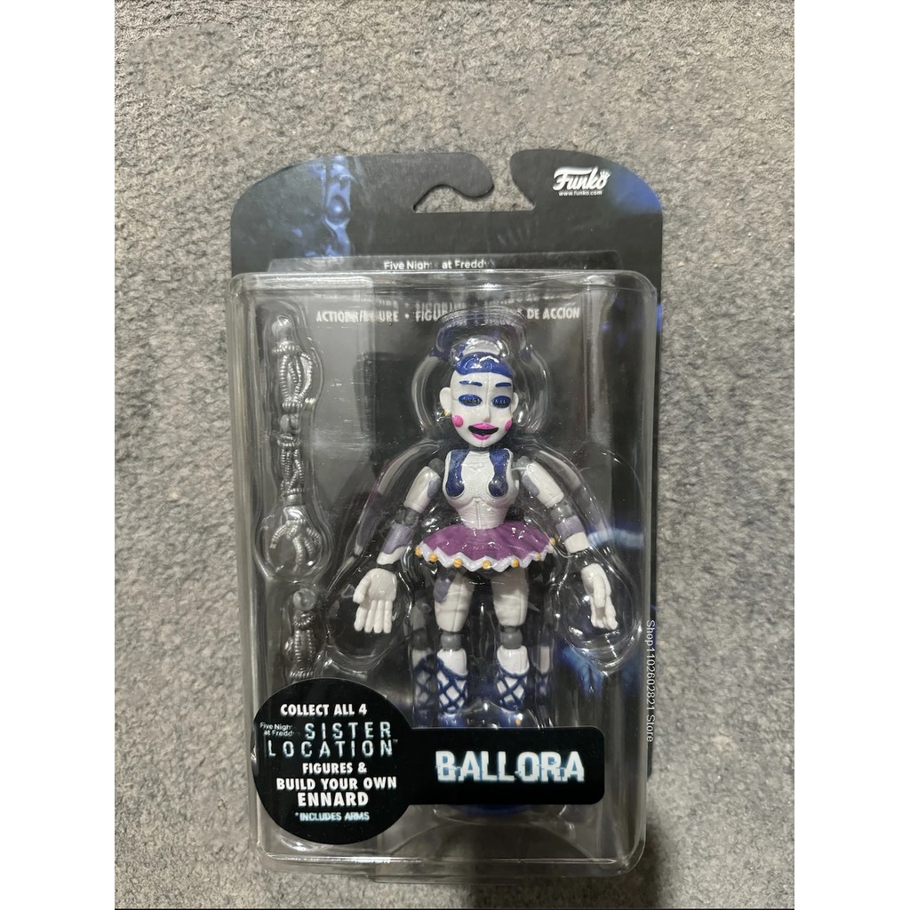New FNAF Sister Location Figures Funtime Freddy Foxy Ballora 5-Inch Action Figure