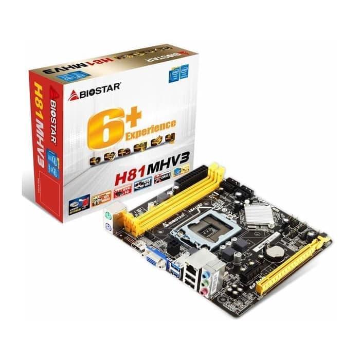 BIOSTAR H81MHV3 (Socket Intel 1150)