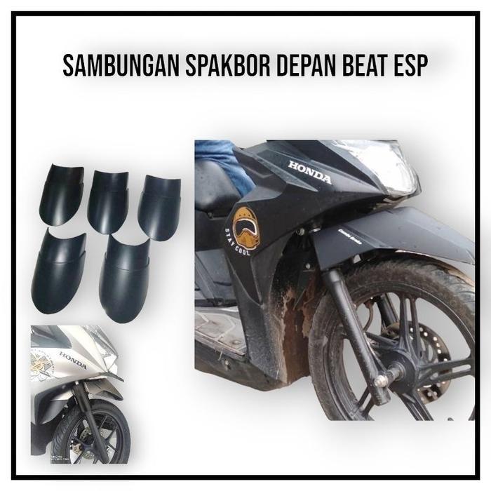 Aksesoris Beat Esp Sambungan Spakbor Depan Beat Esp Pelindung Rangka Dari Lumpur #Gratisongkir