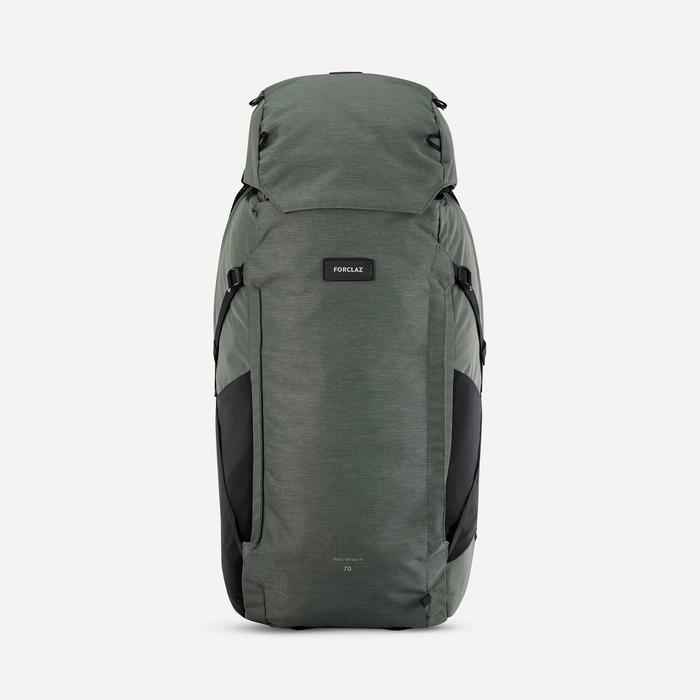 DECATHLON FORCLAZ Ransel Trekking Pria 70 L Travel 900 - 8580014