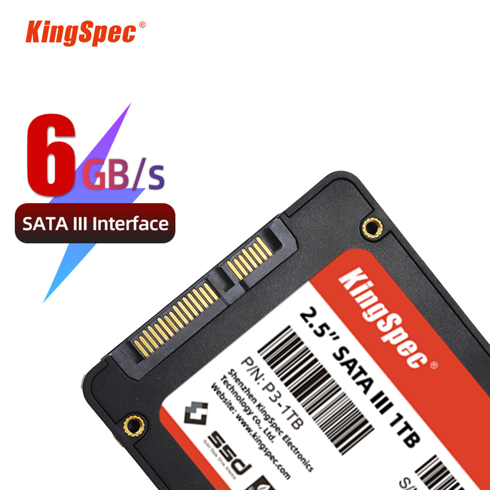 KingSpec SSD 120G 240gb 256GB 512GB 1TB Hdd 2.5 Sataiii Hard Disk Drive for Computer Laptop Ssd
