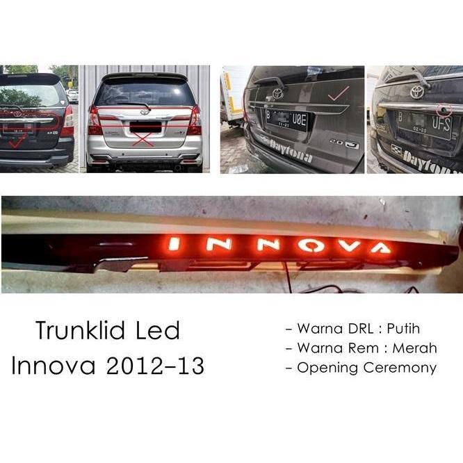Ready Trunklid Led Innova 2012-2013