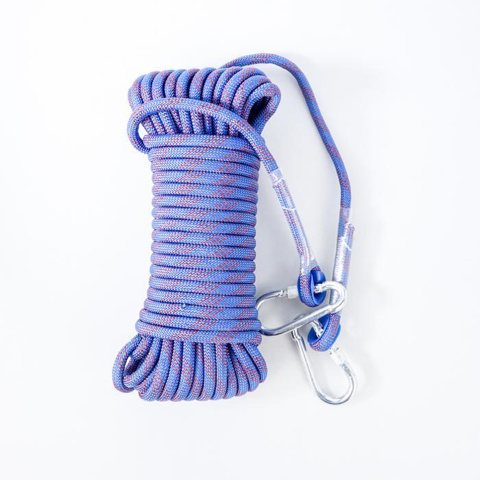 Tali Karmantel Paracord Panjat Tebing Climbing Rope + Carabiner