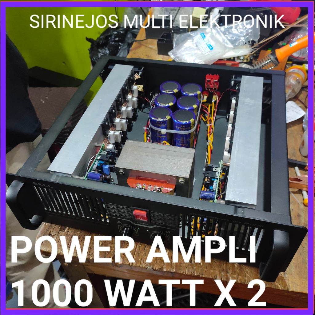 power ampli rakitan 1000 Watt x 2