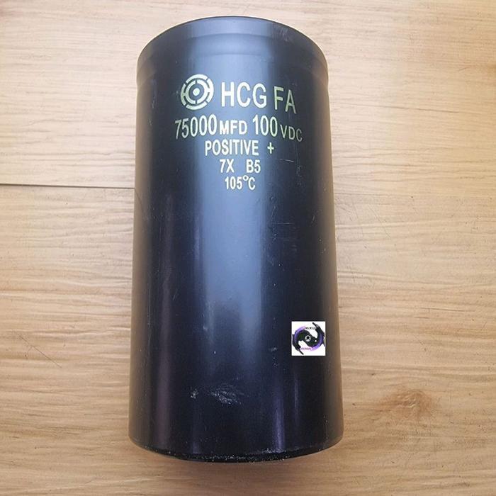 Elco 75000Uf 100V Hcg Elko 75000Uf 100V Hcg Terlaris