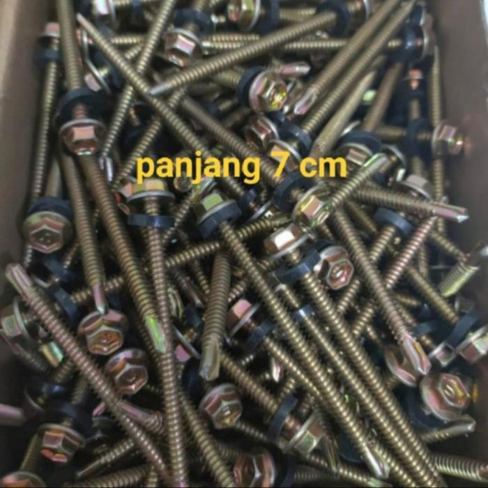 Baut Roofing 7Cm / Roofing Spandek 7Cm Per Dus