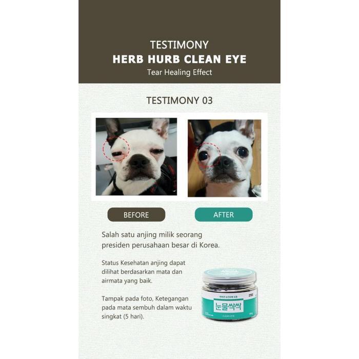 Herb Hurb Clean Eye Vitamin Mata Tear Stain Anjing Diskon Sale