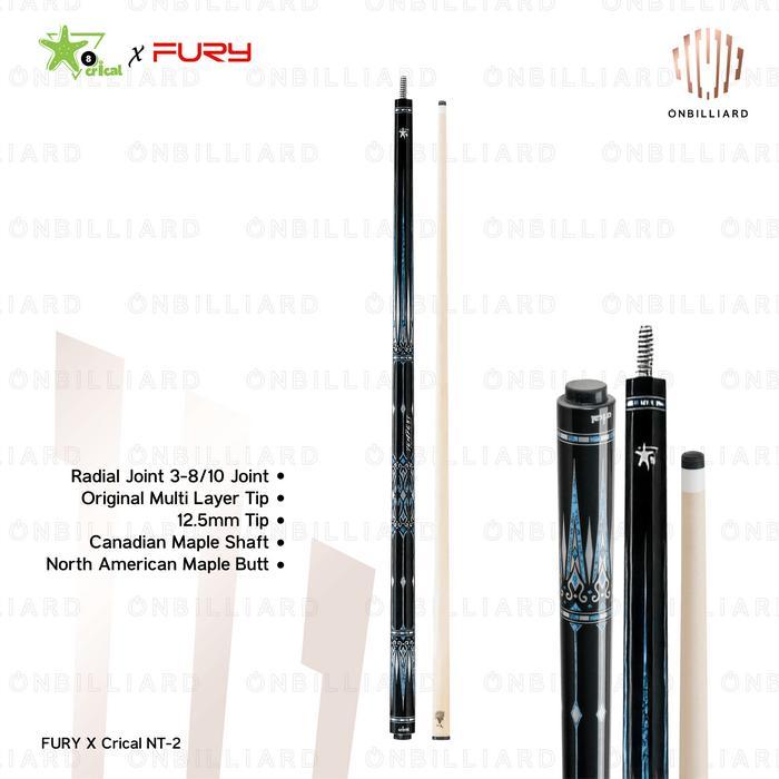 Readyyy Fury X Crical Nt Series By Konllen Nt-1 Nt-2 Cue Stick Billiard