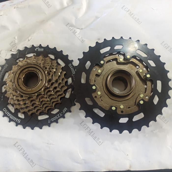 Freewel Megarange Shimano Original 6-7Speed #Gratisongkir