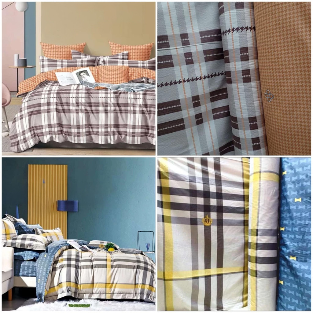 Kain Katun Jepang Satin Twill Premium Per Meter – Bahan Halus Lembut untuk Sprei, Bedcover & Fashion