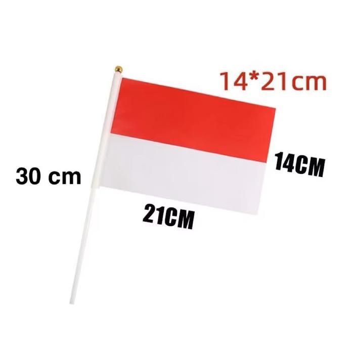 BENDERA MEJA MERAH PUTIH BENDERA PAWAI HUT RI BENDERA KAIN MERAH PUTIH INDONESIA BENDERA KECIL MEJA
