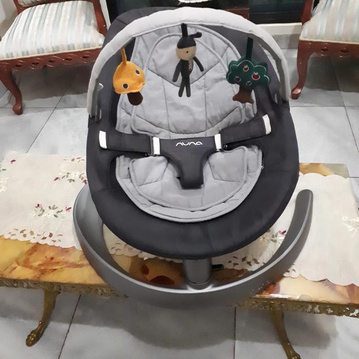 Terlaris Nuna Leaf Curv Double Pad + Toybar Ori Mothercare Ayunan Bayi Second
