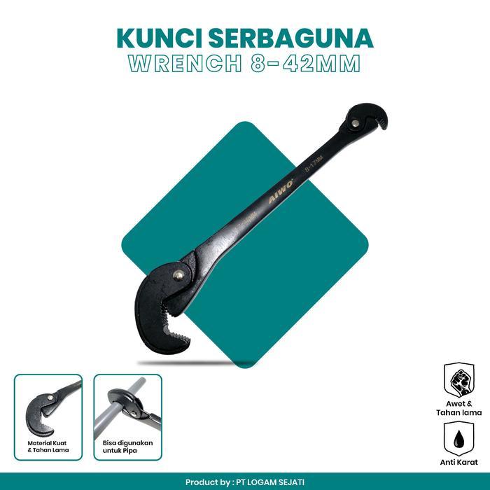Diskon Kunci Serbaguna / Multifungsi / Universal Wrench 8-42Mm