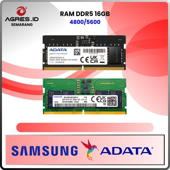 RAM LAPTOP 16gb DDR5 4800/5600 BERKUALITAS
