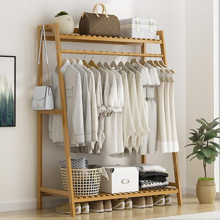 Etife Rak Gantungan Baju / Rak Baju / Rak Pakaian / Gantungan Baju Berdiri / Rak Baju Celana / Rak