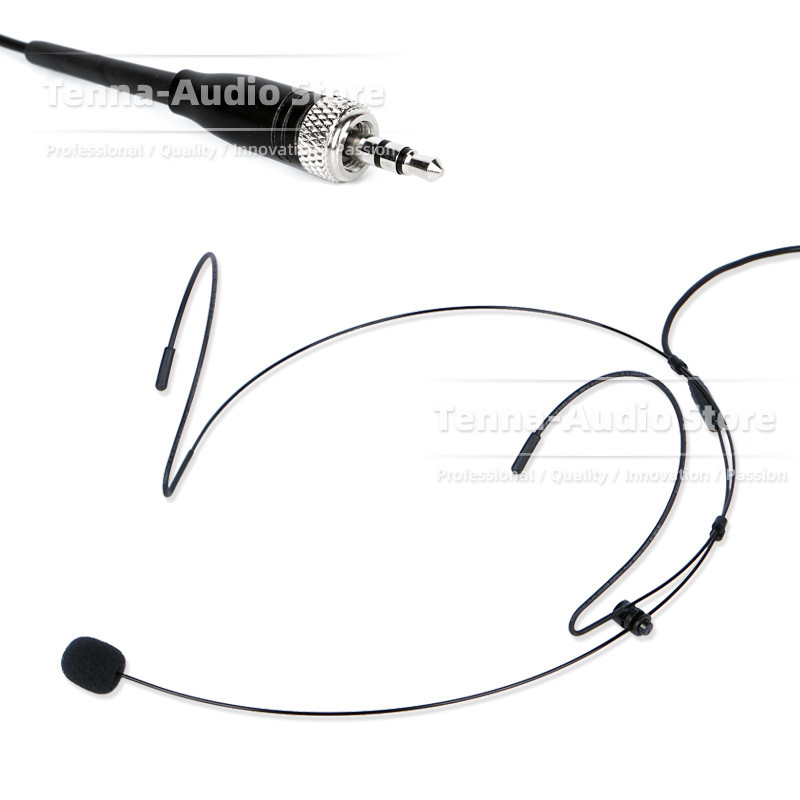 Headworn Earhook Headset Bodypack Microphone For SENNHEISER EM10 SK20 ME3 XSW52 EM 10 SK 20 ME 3 XSW