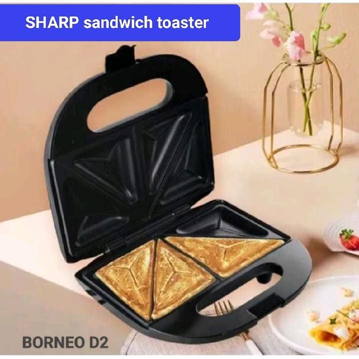 Panggangan Roti / Sandwich Toaster Sharp Pasti Diskon