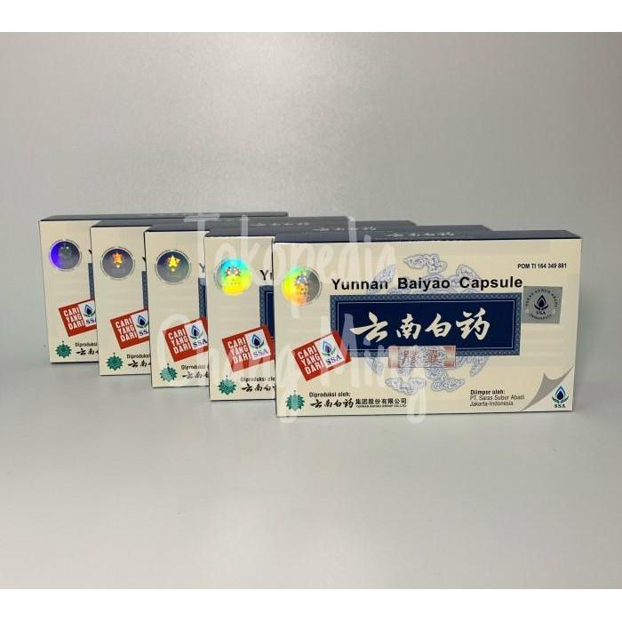 Yunnan Baiyao - Yunan Paiyo - Kapsul - Capsule ( Dari Pt.Ssa ) Gercep