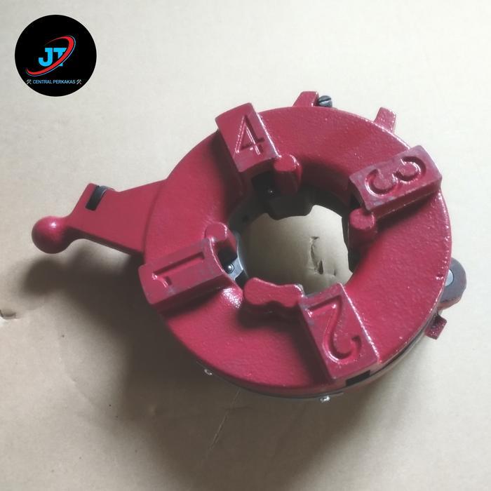 Blok Kepala Mesin Senai Otomatis 1/2 - 2" / Kepala Untuk Pasang Mata Senai Pipa 2 Inch