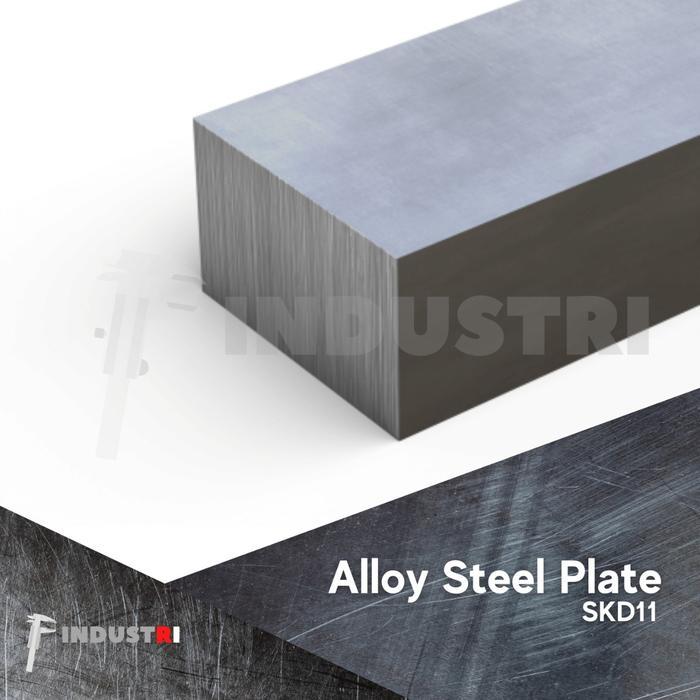 Plat SKD11 15 x 40 x 300mm 10pcs