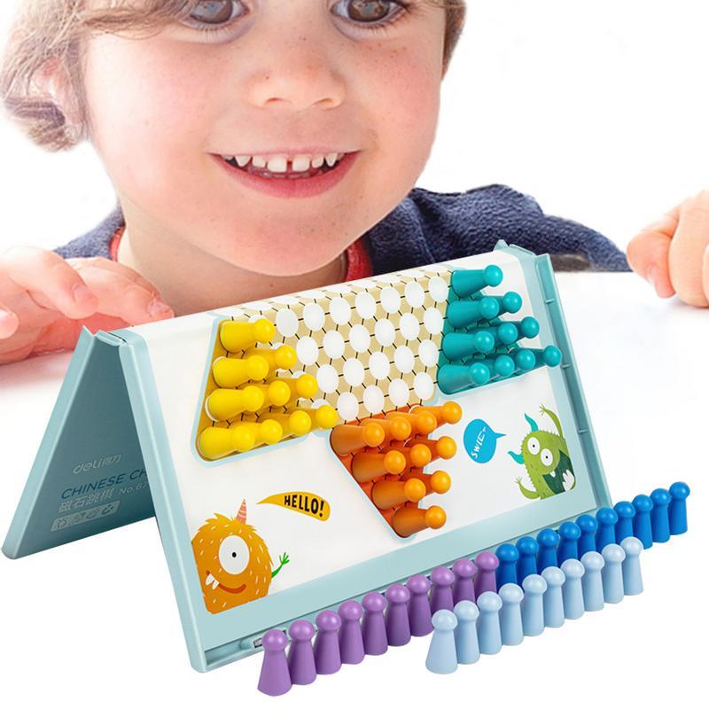 Set permainan catur magnetik, perjalanan lipat pendidikan papan catur