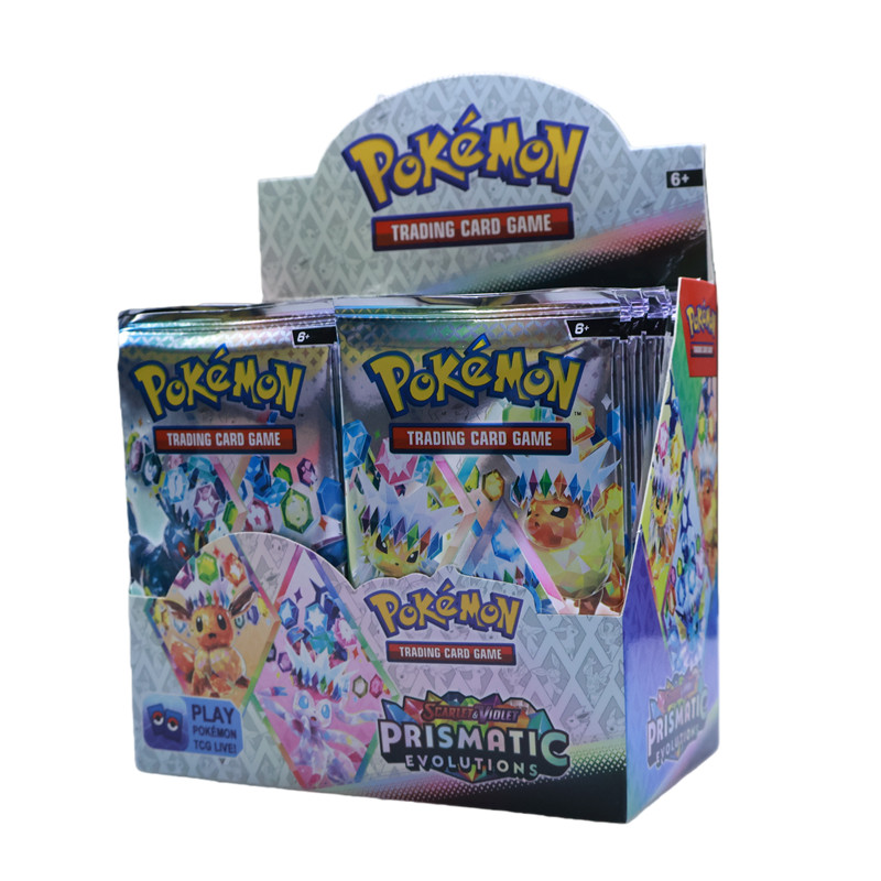 360Pcs English Pokmon TCG: Scarlet Violet Prismatic Evolutions Booster Box Pokemon trade card 36