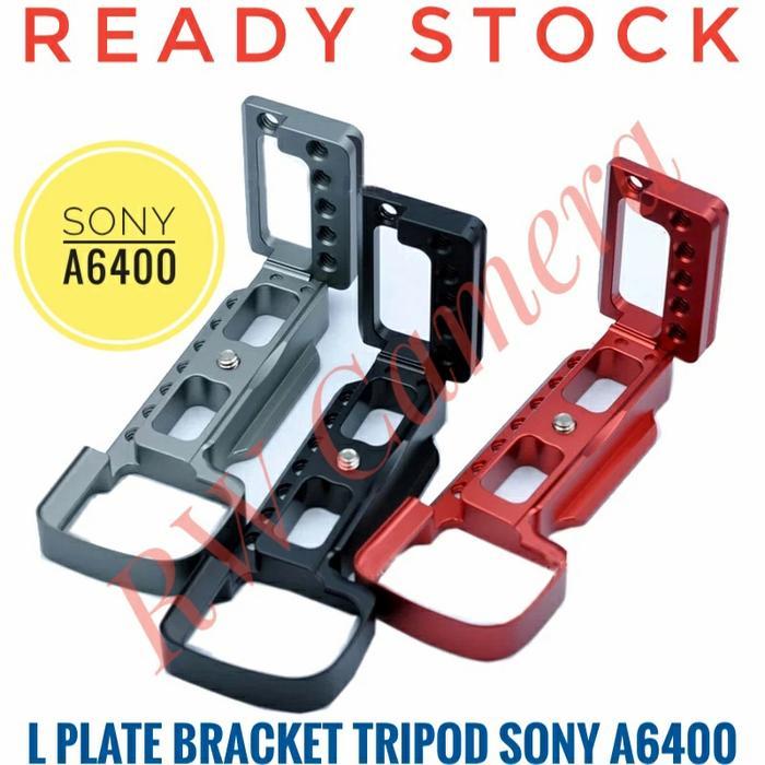Terbaru L Plate Sony A6400 Quick Release Plat Tripod Shape Alpha 6400 Rig