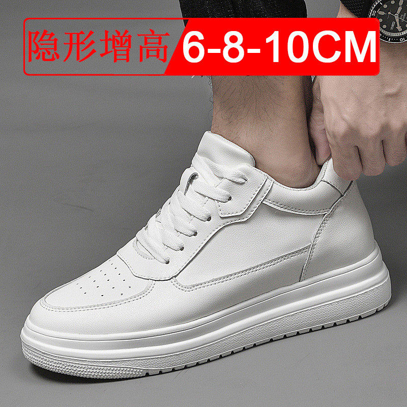 Sepatu Sneakers Pria dan Wanita dengan Sol Tinggi Tersembunyi untuk Menambah Tinggi 6, 8, 10 CM - Se