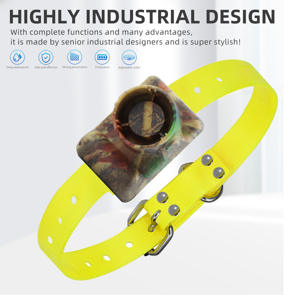 Sound Localization Collar For Hunting Dogs Beeper Dog Training Collar Waterproof Beeper Collars For