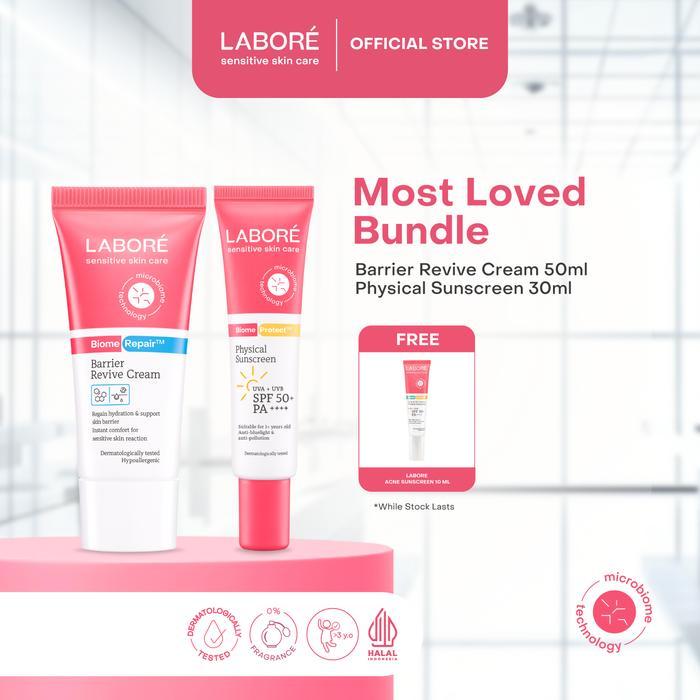 [SPECIAL JORDI ONSU] LABORE Most Loved Bundle for Normal & Sensitive Skin, Free Acne Sunscreen 10 ml